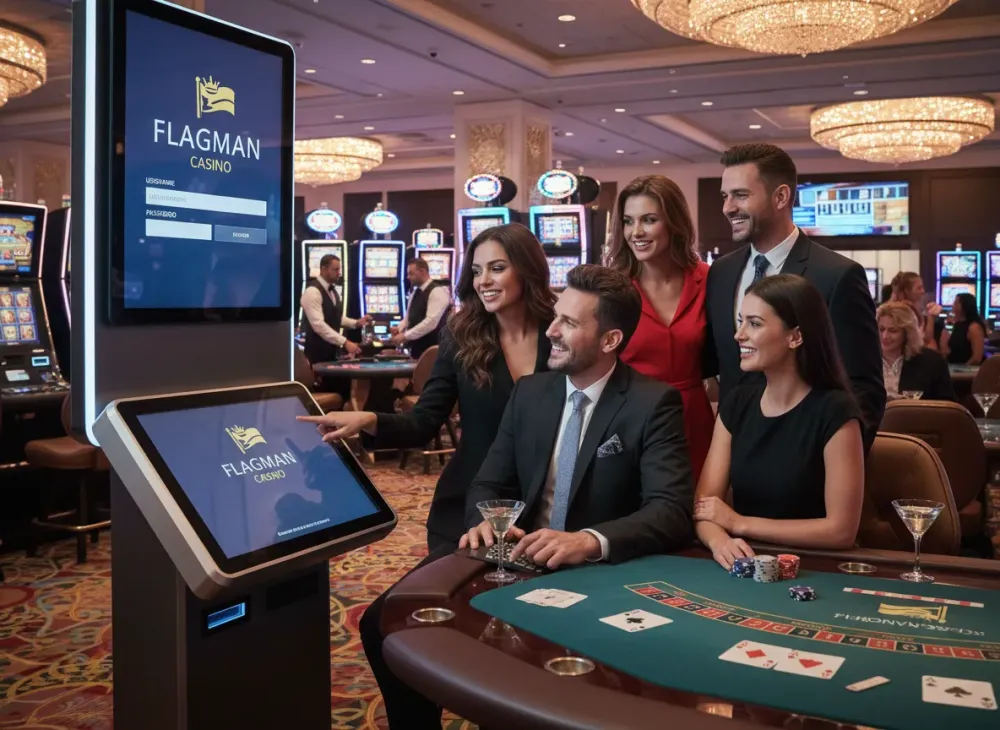 login Flagman casino